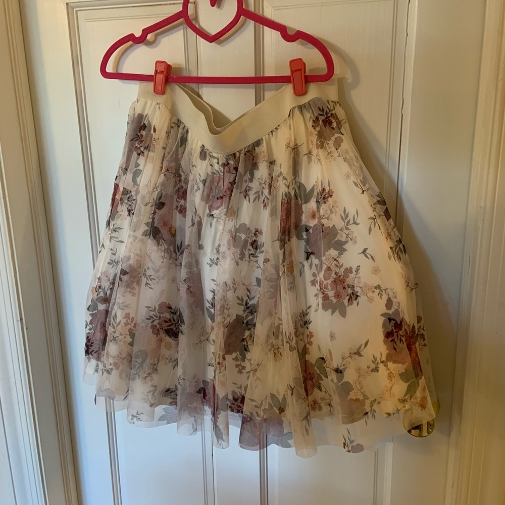 Ruffle Skirt Torrid Floral